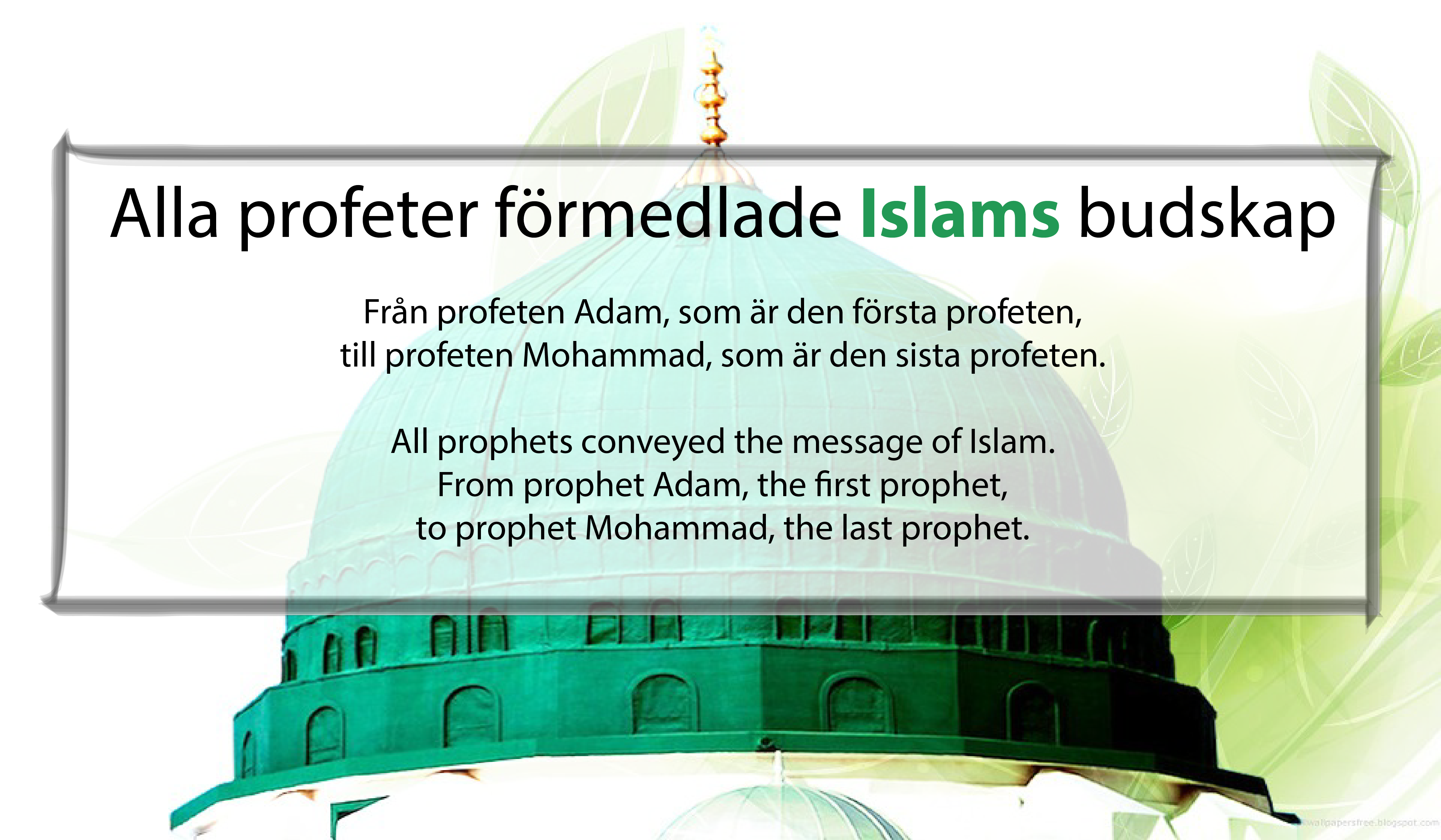 Profeterna av Islam