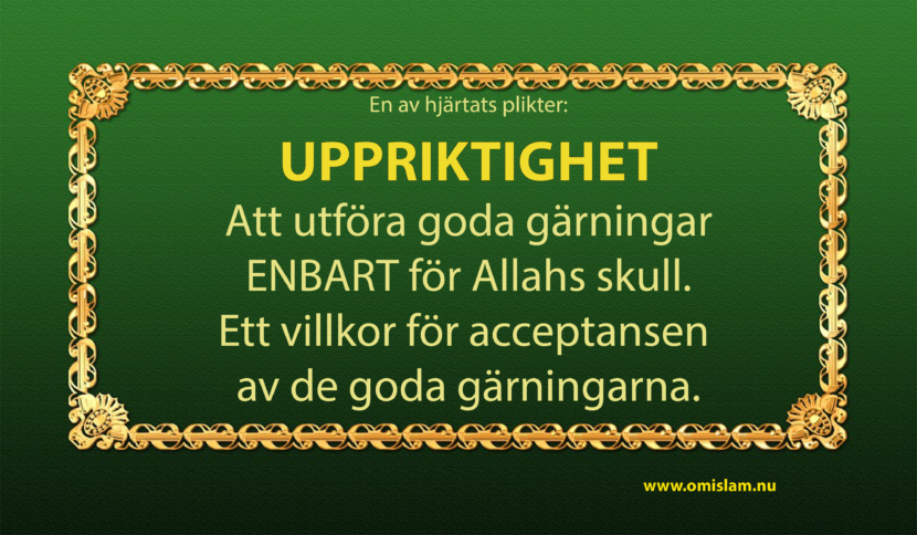 Uppriktighet