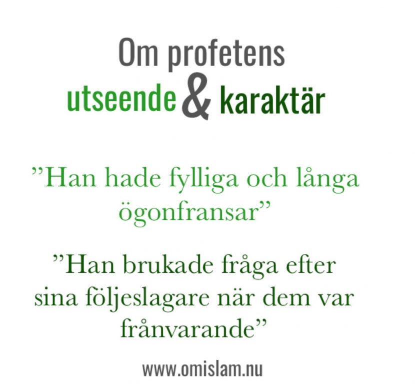 profetens utseende